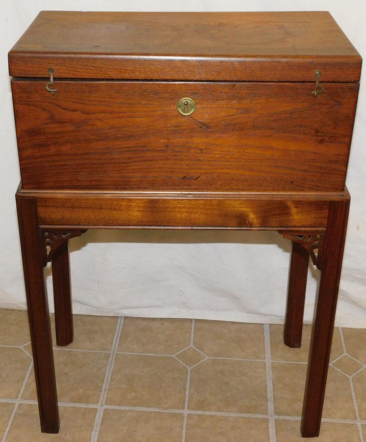 Walnut Box On Stand (1 of 4)