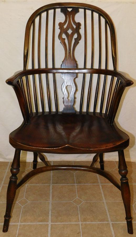 Chestnut Windsor Arm Chair (1 of 3)