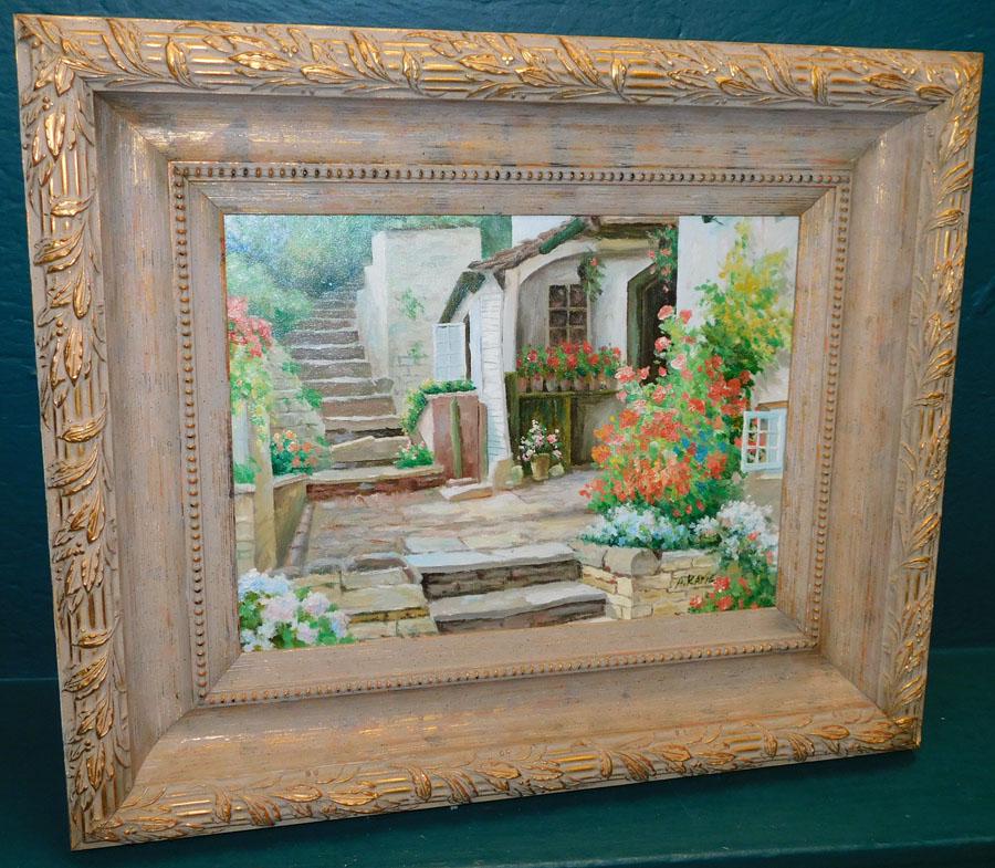 OOC Of Cottage Scene Signed (1 of 4)