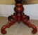 Cherry Marble Top Pedestal Table - 2