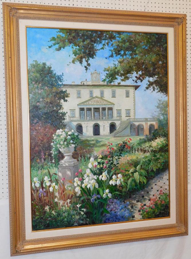 OOC Castle Scene Signed (1 of 4)