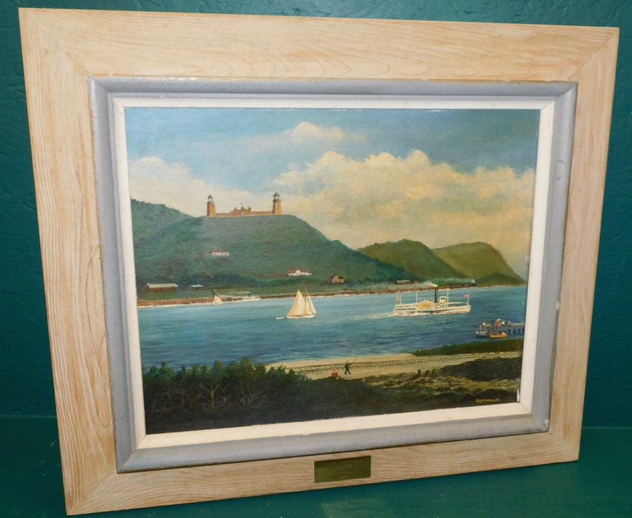 OOB Of Ship Scene Signed Richard H. Moeller 1985 (1 of 9)