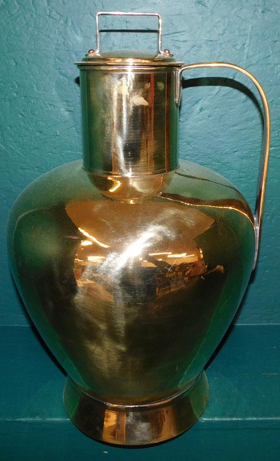 Brass Jug: Brass Jug. 20 1/2" H