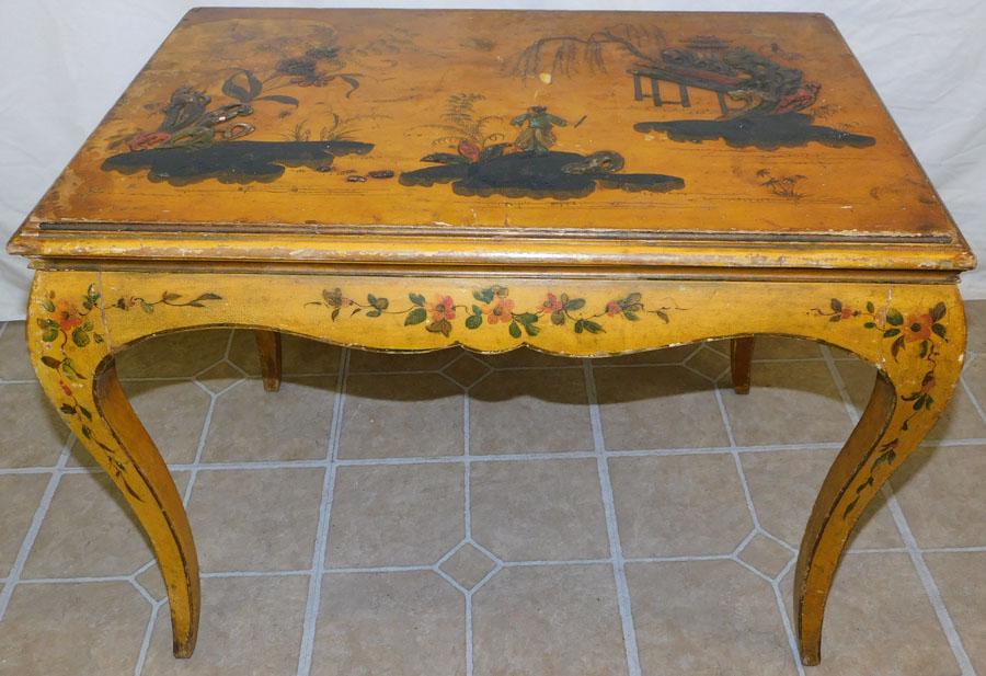 Paint Decorated Low Table (1 of 4)