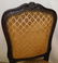 French Carved Walnut Side Chair - 2