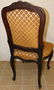 French Carved Walnut Side Chair - 3