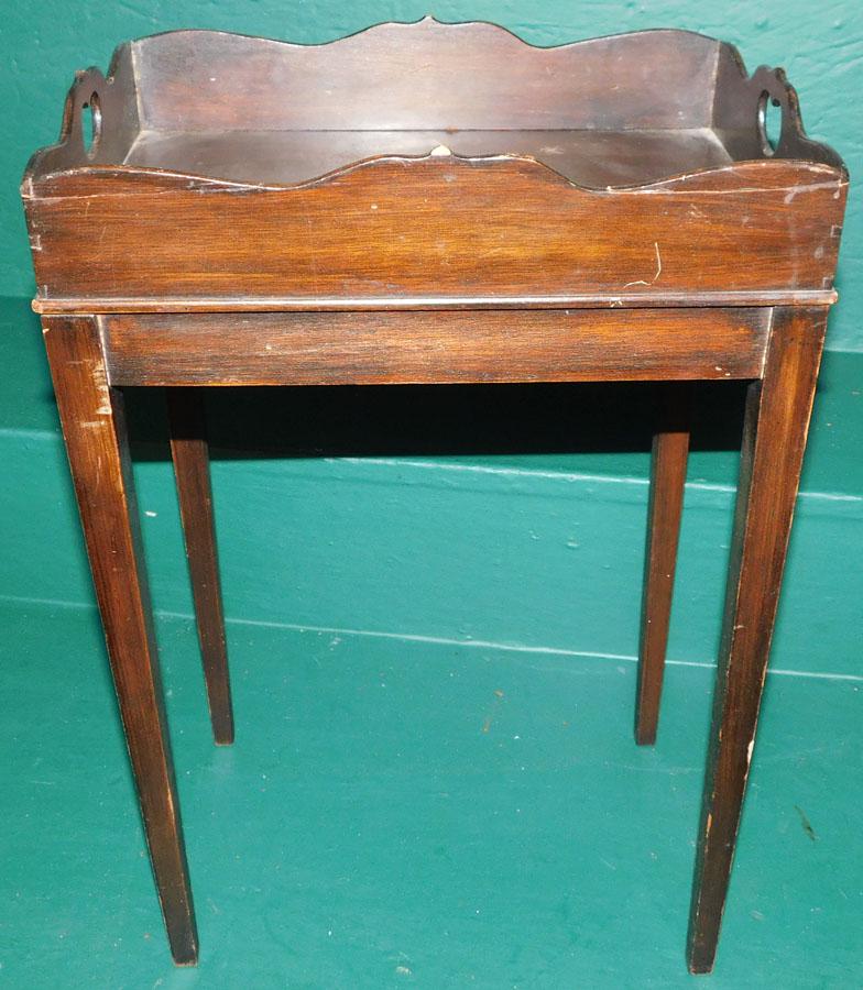19th C Tray Top Stand (1 of 3)
