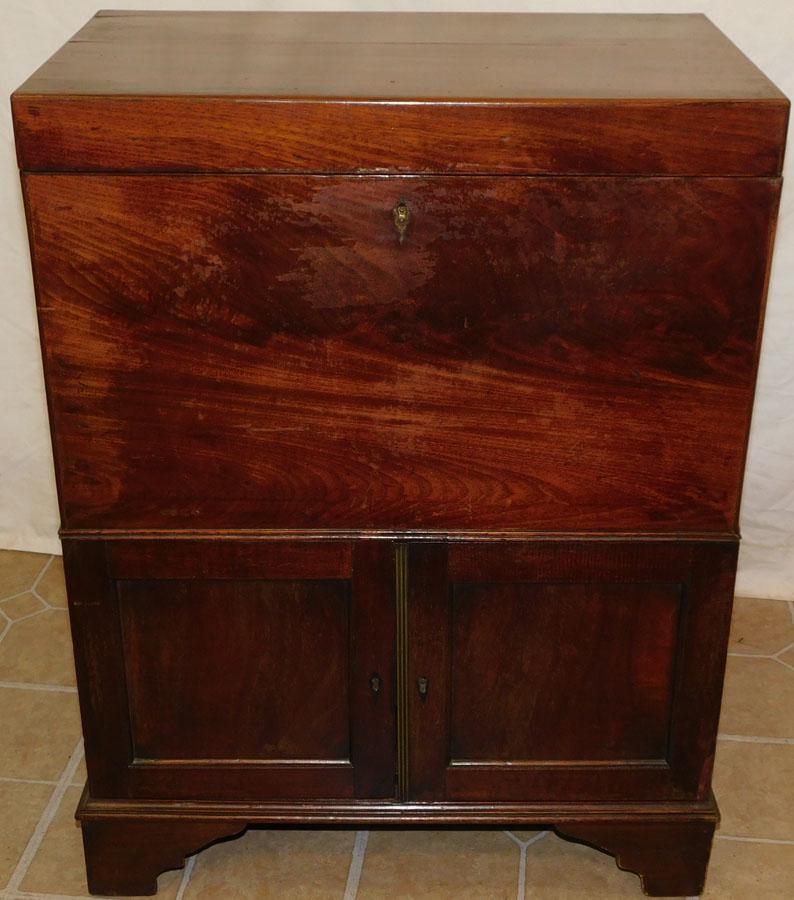 19th C Mahogany Cellarette (1 of 5)