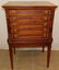 Victorian Tiger Maple Top Spool Cabinet