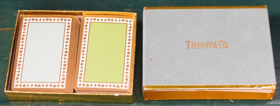 Tiffany & Co. Playing Cards: Tiffany & Co. Playing Cards.
