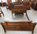 Victorian Walnut Full Size Bed