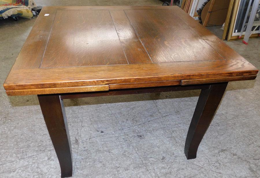 Oak Draw Leaf Dining Table: Oak Draw Leaf Dining Table . 72" W 41 1/2" D 29 1.2" H