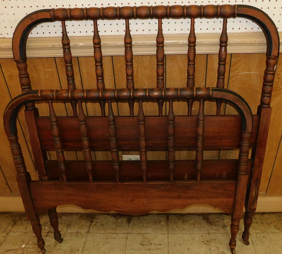 Jenny Lind Single Bed: Jenny Lind Single Bed. 41 3/4" W 47" H