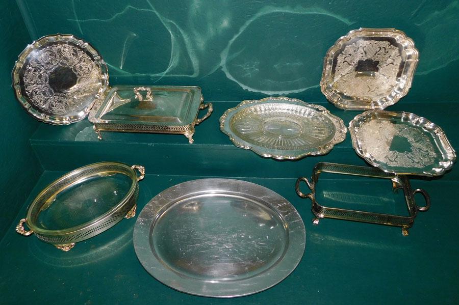 Aluminum Platter & SP Casserole & Trays: Aluminum Platter & SP Casserole & Trays.
