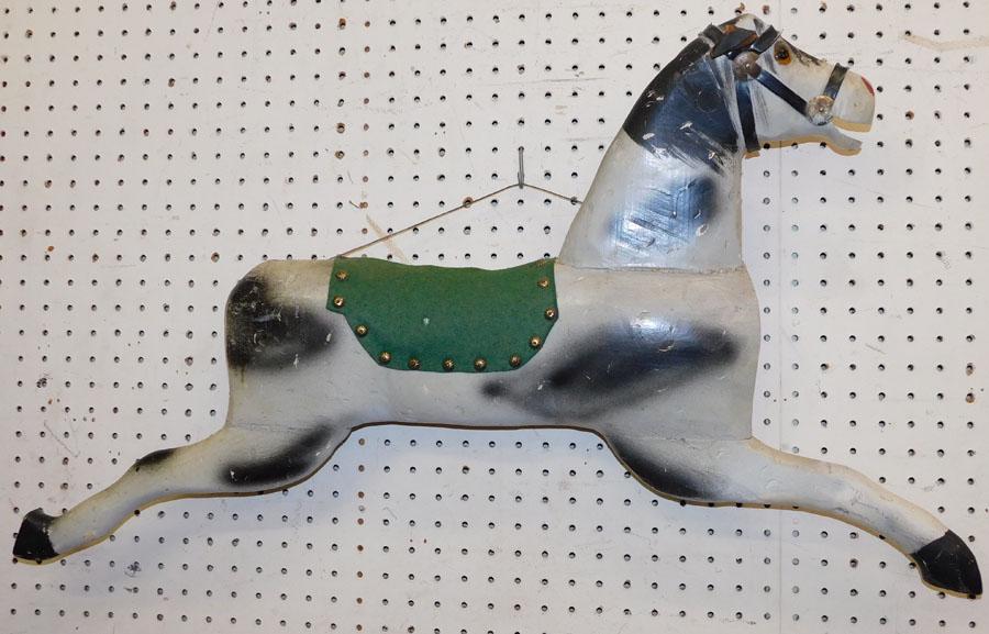 Hobby Horse Cut Out Wall Hanging: Hobby Horse Cut Out Wall Hanging. 34 1/4" W 20" H