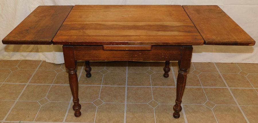 Cherry Childs Draw Leaf Table: Cherry Childs Draw Leaf Table. 24" W 18" D 18" H