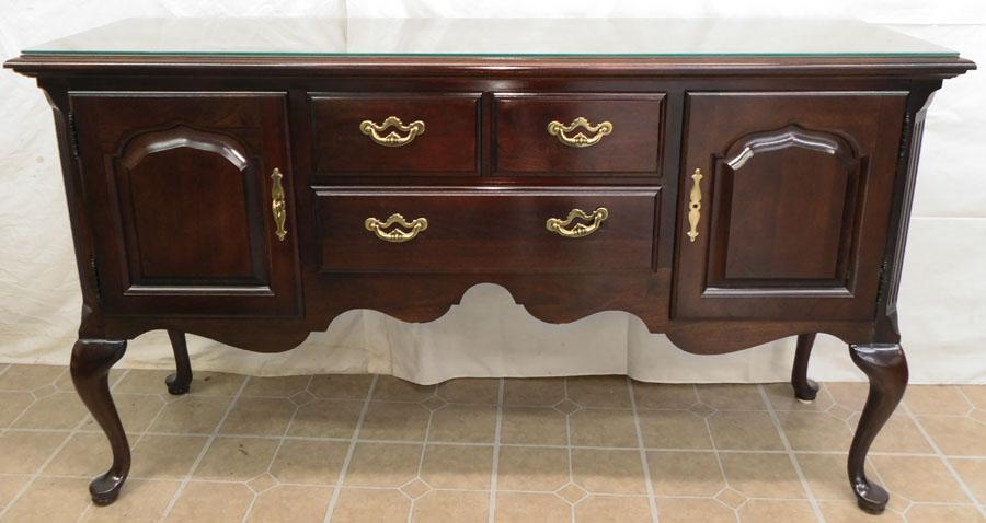 Thomasville Cherry QA Server: Thomasville Cherry QA Server. 60" W 18" D 34 1/4" H