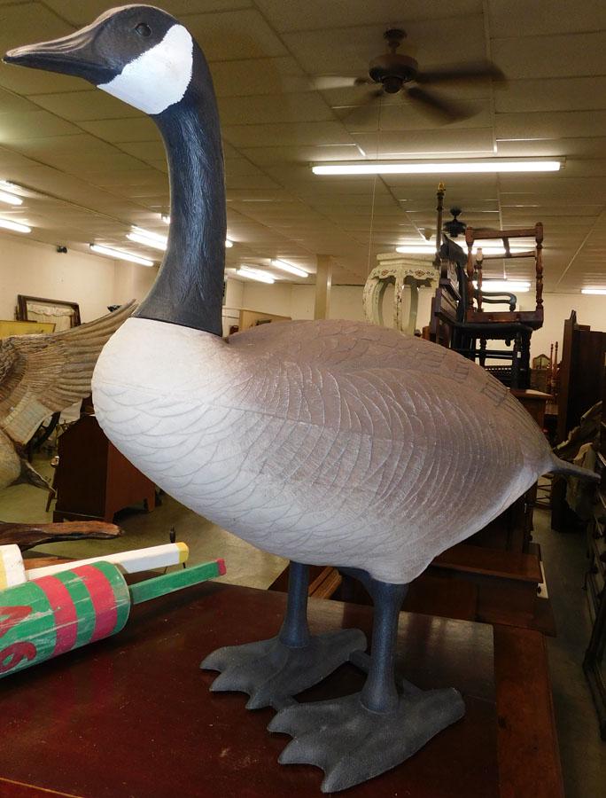 Goose Decoy: Goose Decoy. 26" H