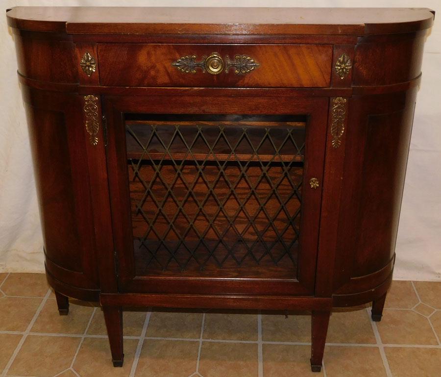 Mahogany Console: Mahogany Console. 36" W 10" D 32 1/4" H