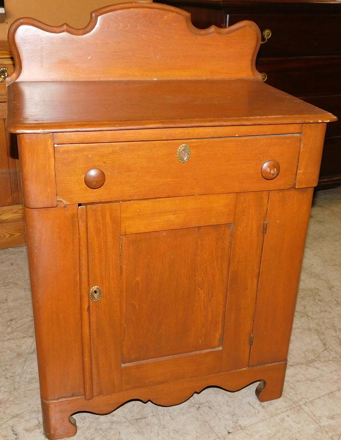 Antique Pine Wash Stand: Antique Pine Wash Stand. 24" W 15" D 34" H