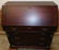 19th C Mahogany Sheraton Slant Front Desk