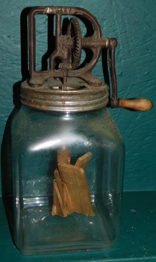 Butter Churn: Butter Churn. 15" H