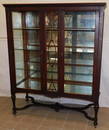 Antique Mahogany China Cabinet