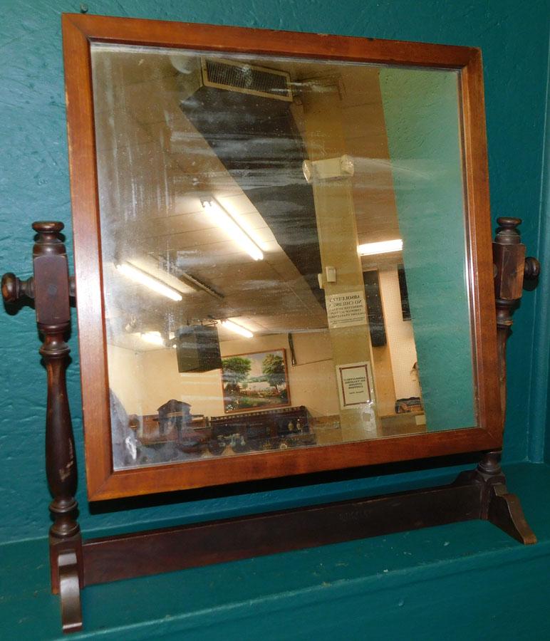 Antique Cherry Dressing Mirror: Antique Cherry Dressing Mirror. 25" W 24" H