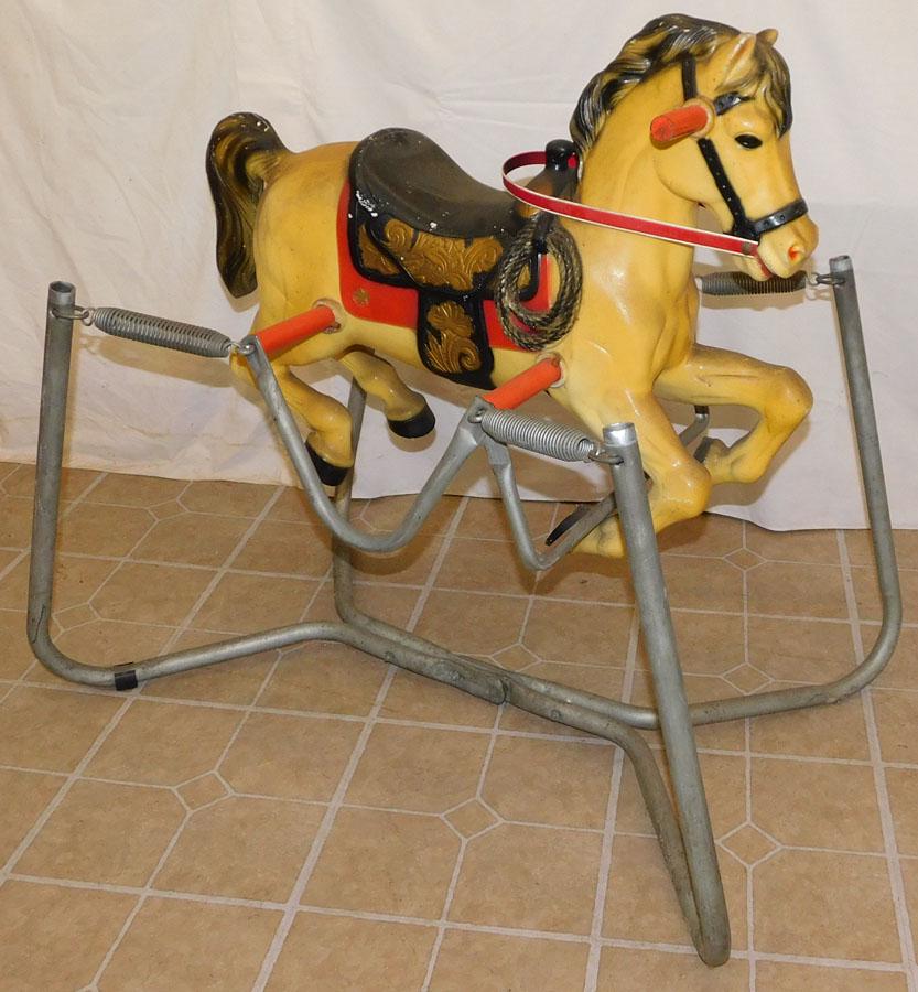 Vintage Hobby Horse: Vintage Hobby Horse. 35" W 24" D 32" H
