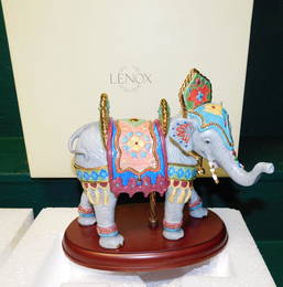 RAJ Carousel Elephant by Lenox