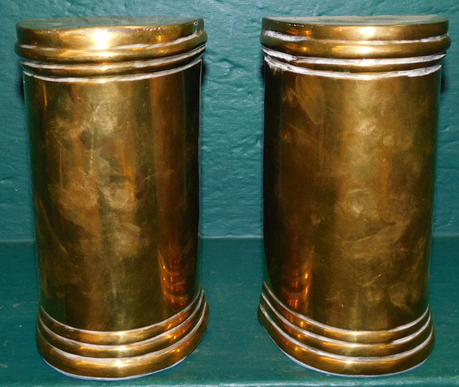 Pair of Heavy Brass Bookends (1 of 3)