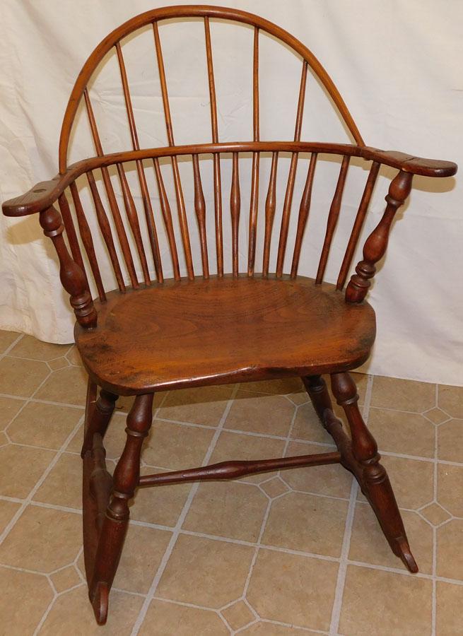 19th C Windsor Rocker (1 of 4)