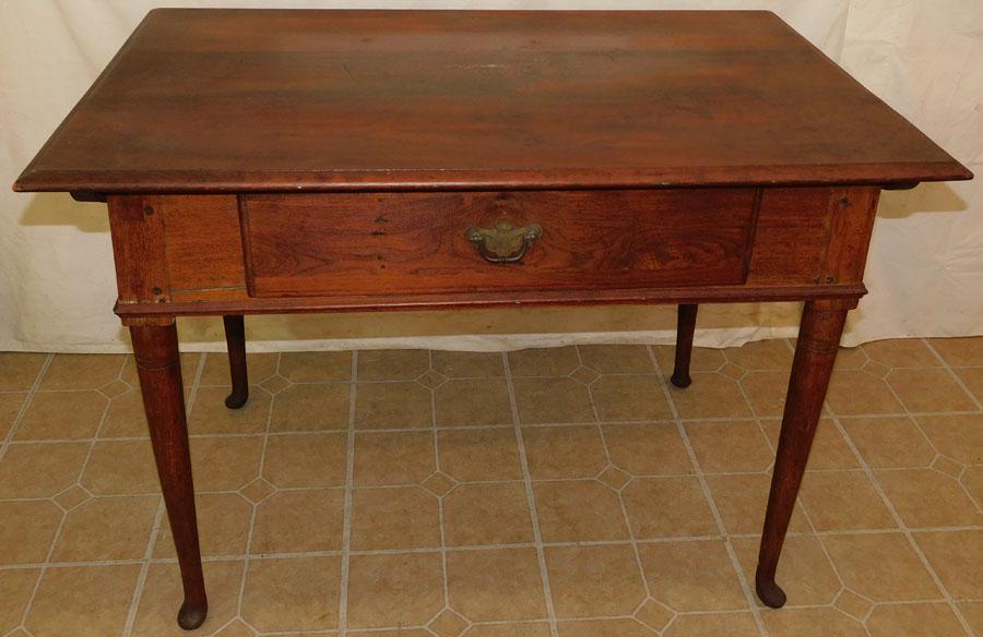 18th C Southern Walnut Queen Anne Lowboy (1 of 7)
