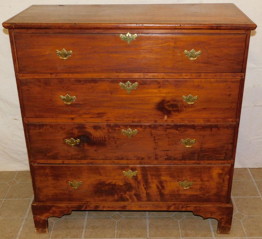 Antique Yellow Pine Mule Chest (1 of 8)