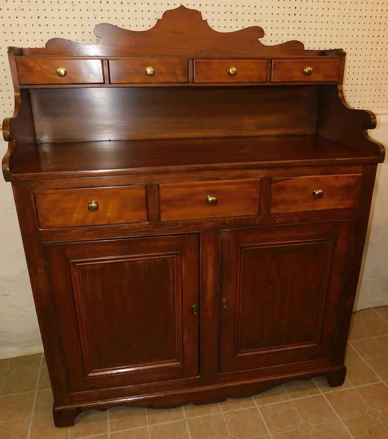 19th C Pine 7 Drawer Jelly Cupboard (1 of 7)