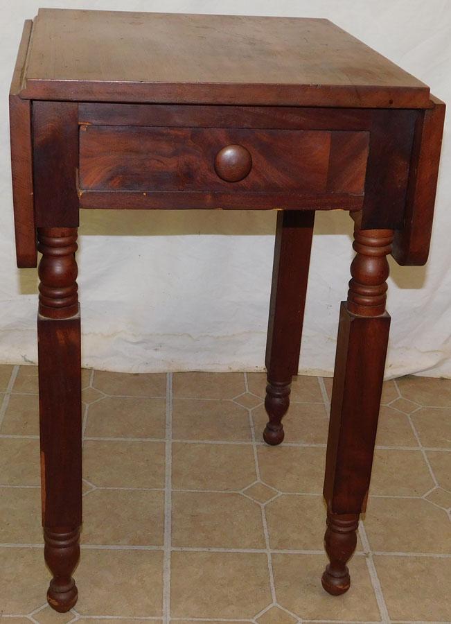 Bleached Mahogany 1 Drawer Stand (1 of 4)