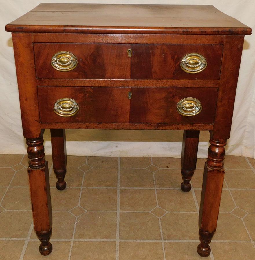 Cherry 2 Drawer Work Table (1 of 5)