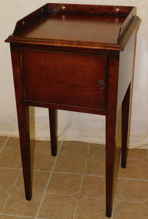 Cherry Night Stand W/ Gallery Top (1 of 3)