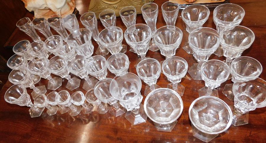 44 Pc Hollow Stemmed Glassware (1 of 5)