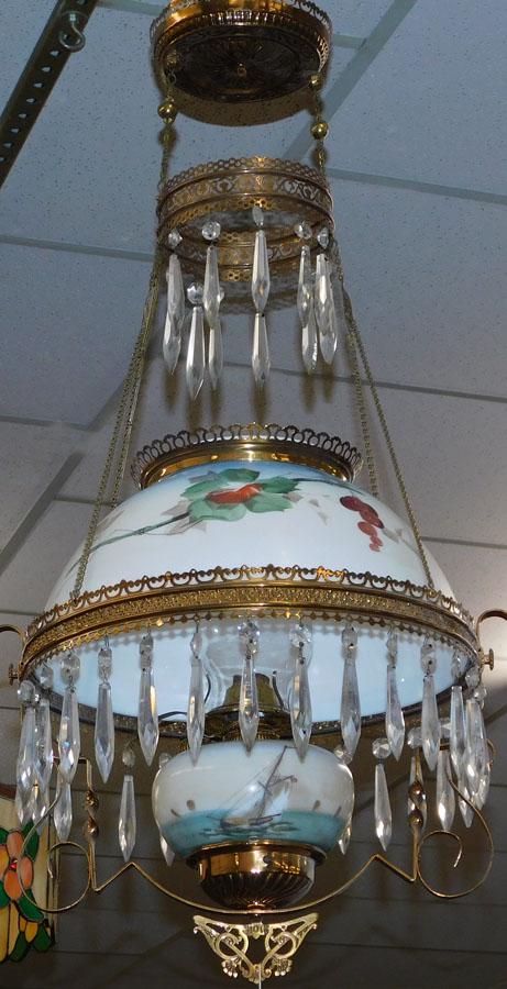 Victorian Chandelier (Electrified) (1 of 3)