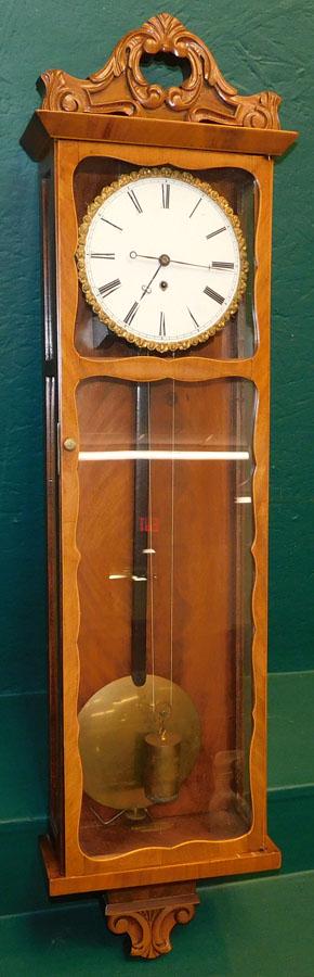 Walnut German Wall Clock (1 of 5)