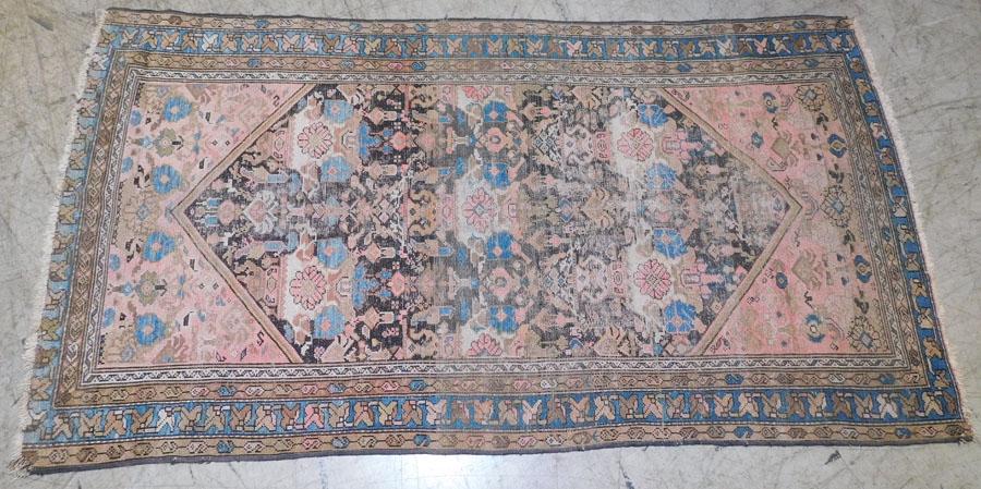 3' 5" X 6' 2" Antique Handmade Oriental Rug (1 of 4)