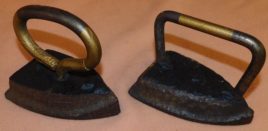 Two Flat Irons: Two Flat Irons. 5" H