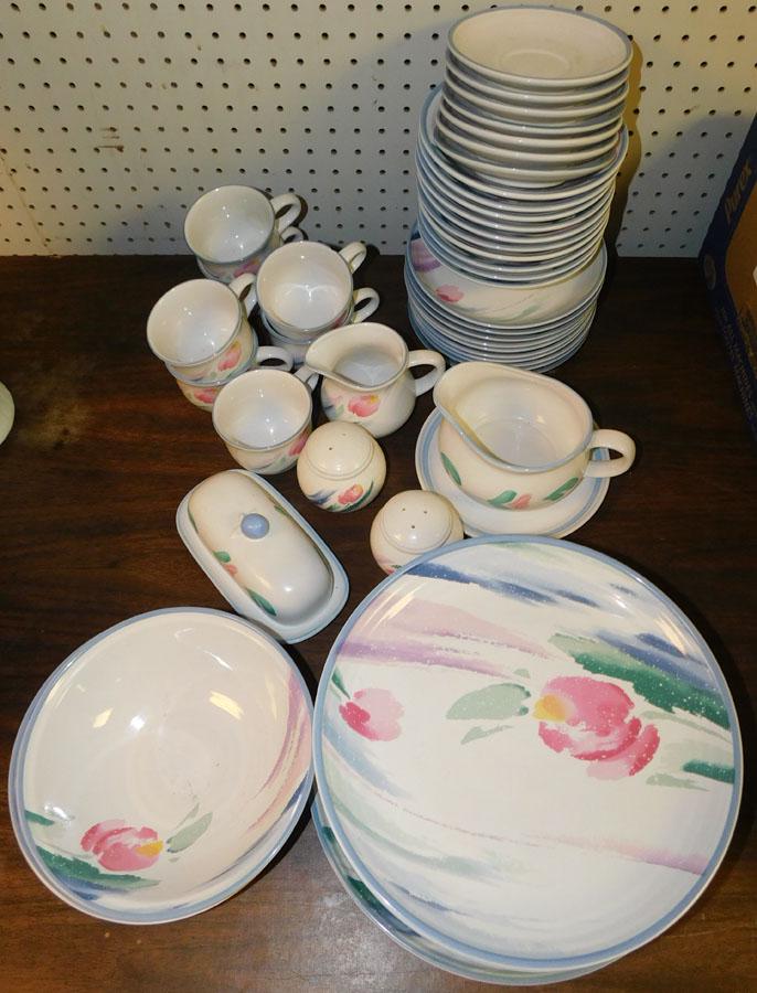 Lot -- Stoneware Dinnerware: Lot -- Stoneware Dinnerware.