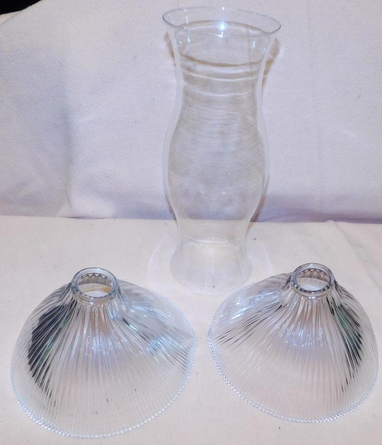 Lot Hurricane Shades & 2 Misc Shades: Lot Hurricane Shades & 2 Misc Shades.