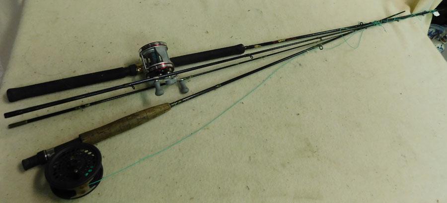 Lot Fishing Poles & Reels: Lot Fishing Poles & Reels.