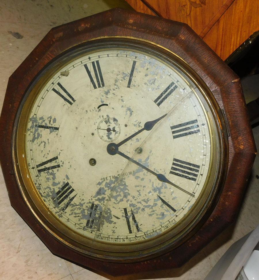 Seth Thomas School Clock: Seth Thomas School Clock.