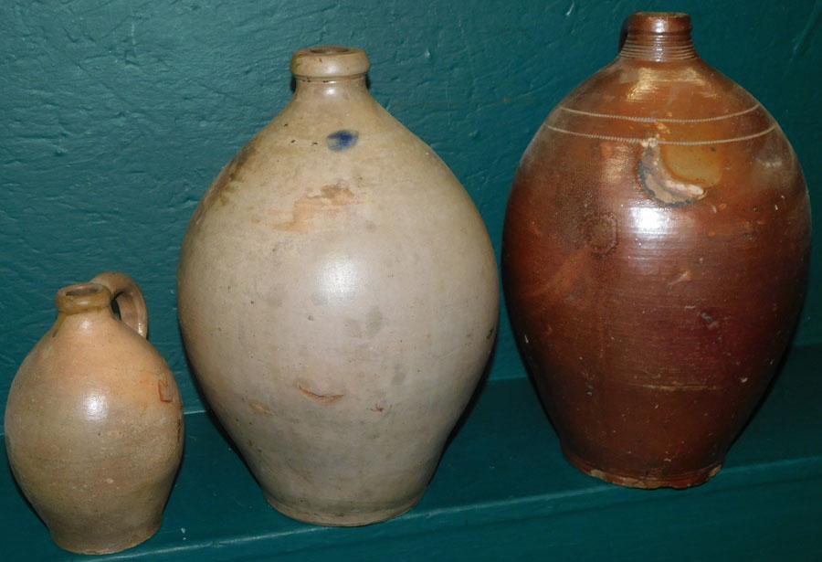 Three Stone Ware Jugs (1 of 9)