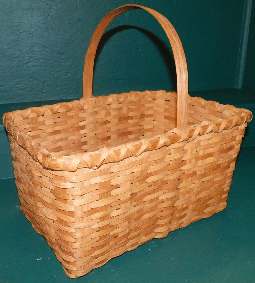 Split Oak Basket (1 of 3)