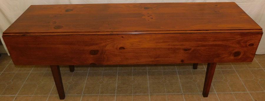 Pine Bench Made Harvest Table (1 of 5)